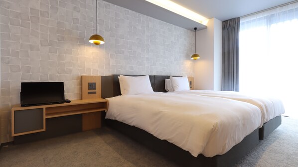 高級套房, 城市景觀 | 高級寢具、羽絨被、客房內保險箱、書桌