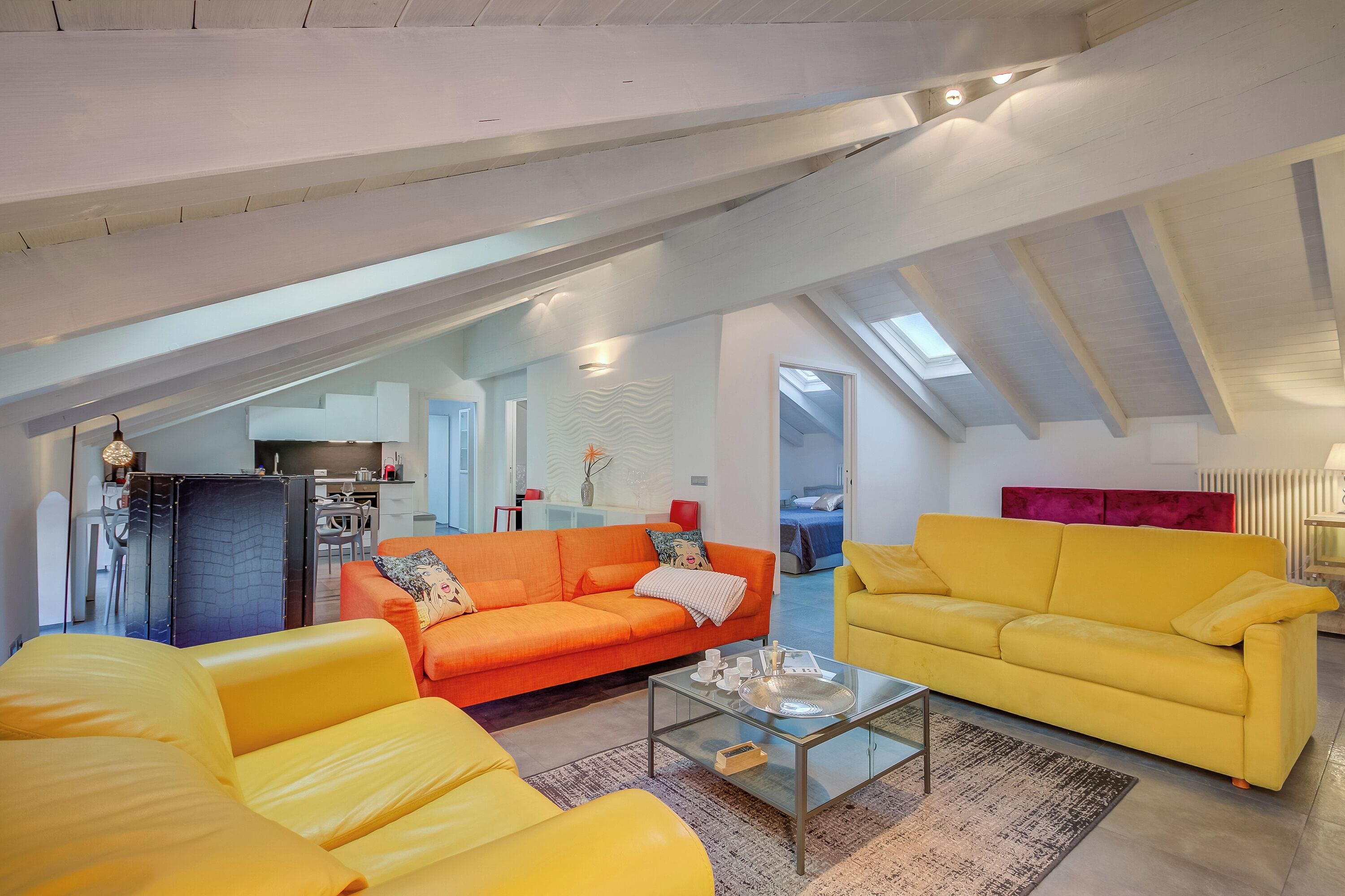 Family Apartment, Multiple Bedrooms (Loft & Jacuzzi) | Living area