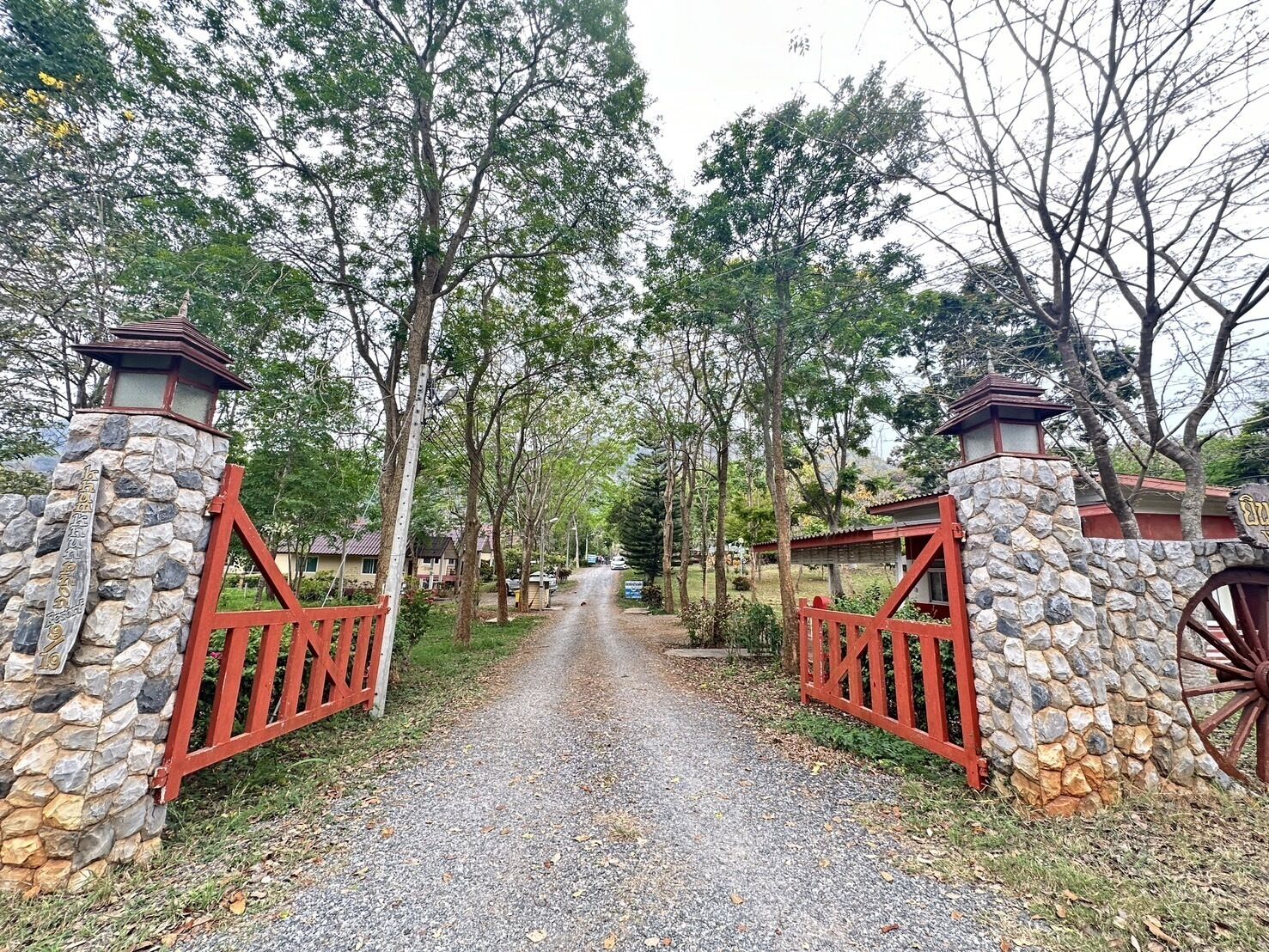 Fassade der Unterkunft