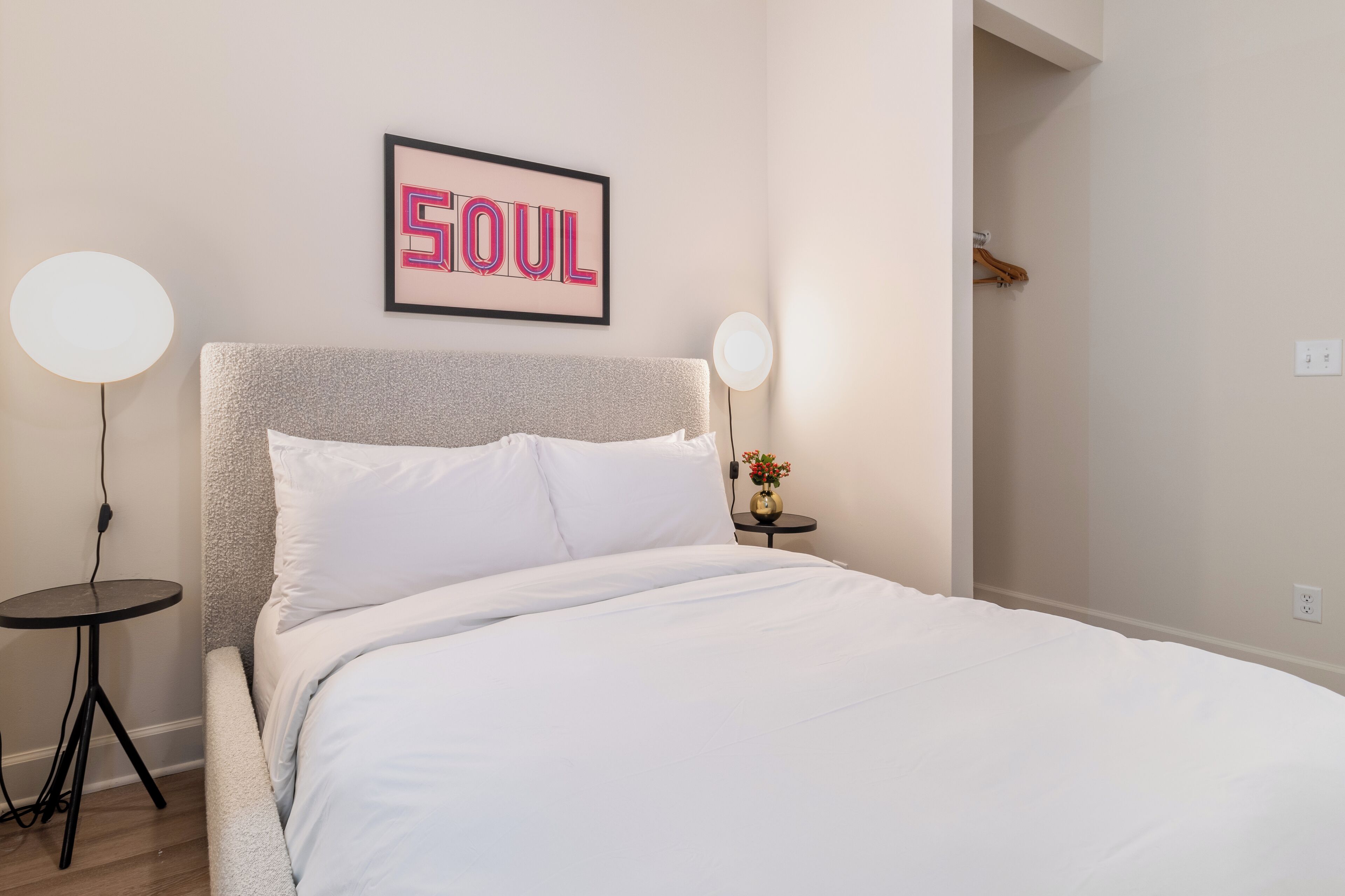 Bedroom 3 features a full bed.