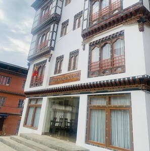 Fachada da propriedade