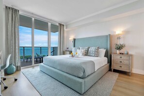 2 bedrooms, iron/ironing board, travel crib, WiFi - Modern Bay View Suite | Family & Group Stay (Miami)