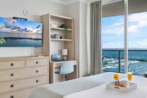 1 bedroom, iron/ironing board, travel crib, WiFi