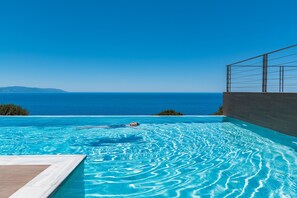 Pool - Blue Horizon Villa with Private Pool & Panoramic Sea View (Kefalonia)