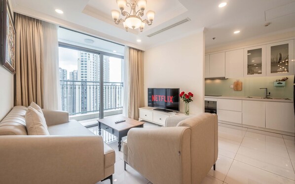 Udsigt fra overnatningsstedet