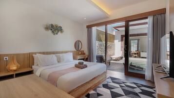 Vila luxo | 2 quartos, cofres nos quartos, cortinas blackout