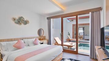 Deluxe Villa | 2 bilik tidur, peti besi dalam bilik, langsir/tirai gelap terus