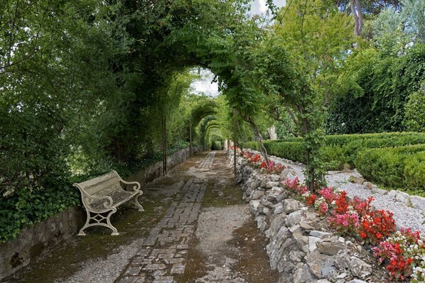 Overnattingsstedets uteområder