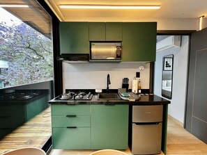 Fridge, microwave, stovetop, coffee/tea maker - w* | Amazing 1BR with Terrace in Polanco (Ciudad de México)
