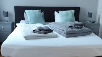 1 Schlafzimmer, kostenloses WLAN, Bettwäsche