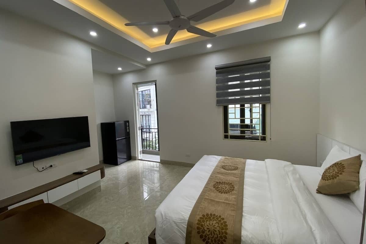 Quarto casal luxo | Quartos à prova de som, Wi-Fi de cortesia