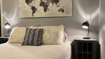 3 habitaciones, tabla de planchar con plancha, cuna de viaje y wifi