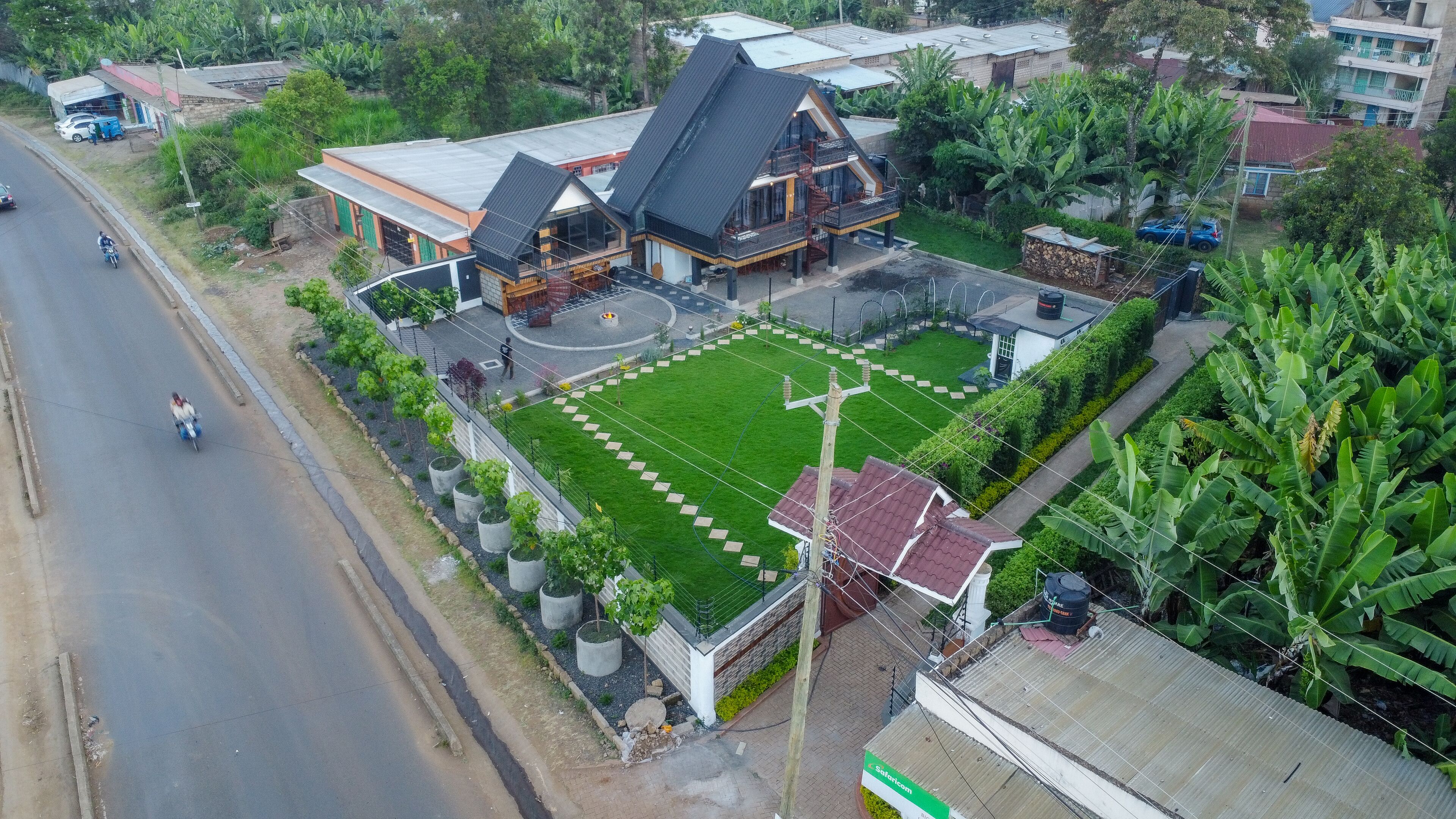 ทางเข้าที่พัก