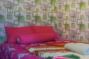 Bed sheets - Puncak Rinjani Lodge (Sembalun Lawang)