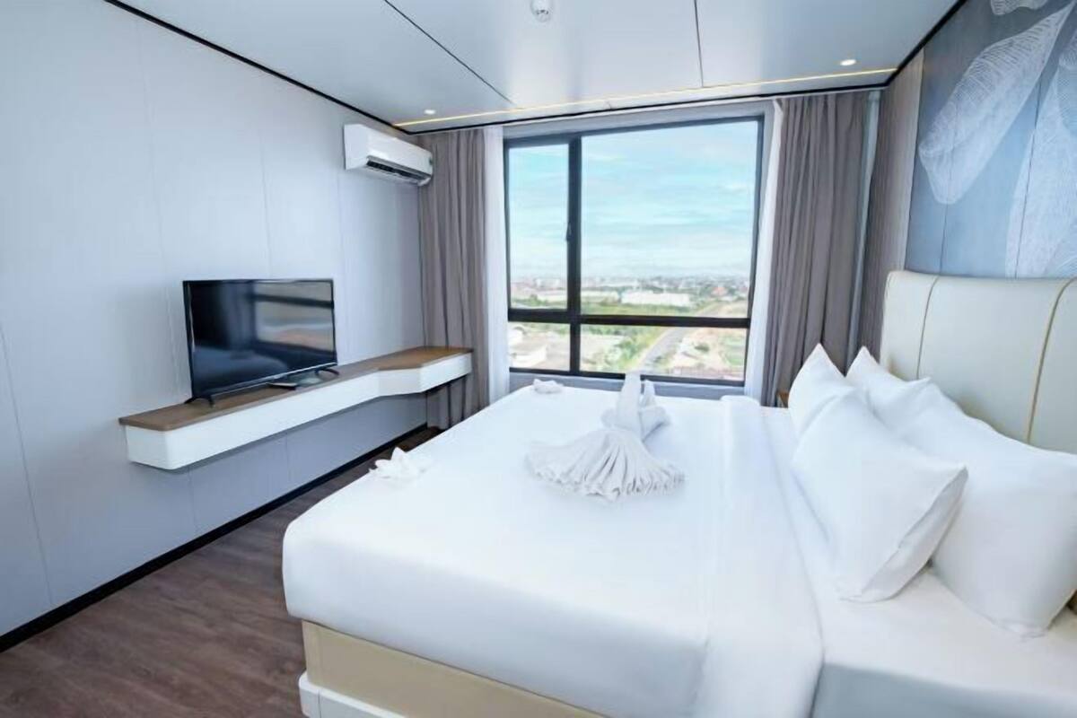 Sistema de insonorización, wifi gratis y ropa de cama