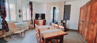 Charming 7-Bedroom Farmhouse with Garden, Horse Facilities, and Proximity to Val Joly Attractions