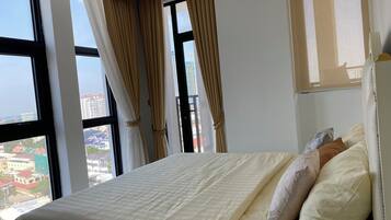 Individually decorated, individually furnished, free WiFi, bed sheets