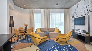 Phòng (101) | Khu phòng khách | TV màn hình phẳng 