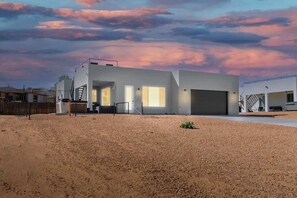 Exterior - Stargazer 4BR Desert Retreat | Hot Tub & Deck (Page)