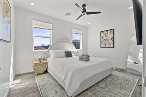 4 bedrooms, iron/ironing board, travel crib, WiFi - Stargazer 4BR Desert Retreat | Hot Tub & Deck (Page)