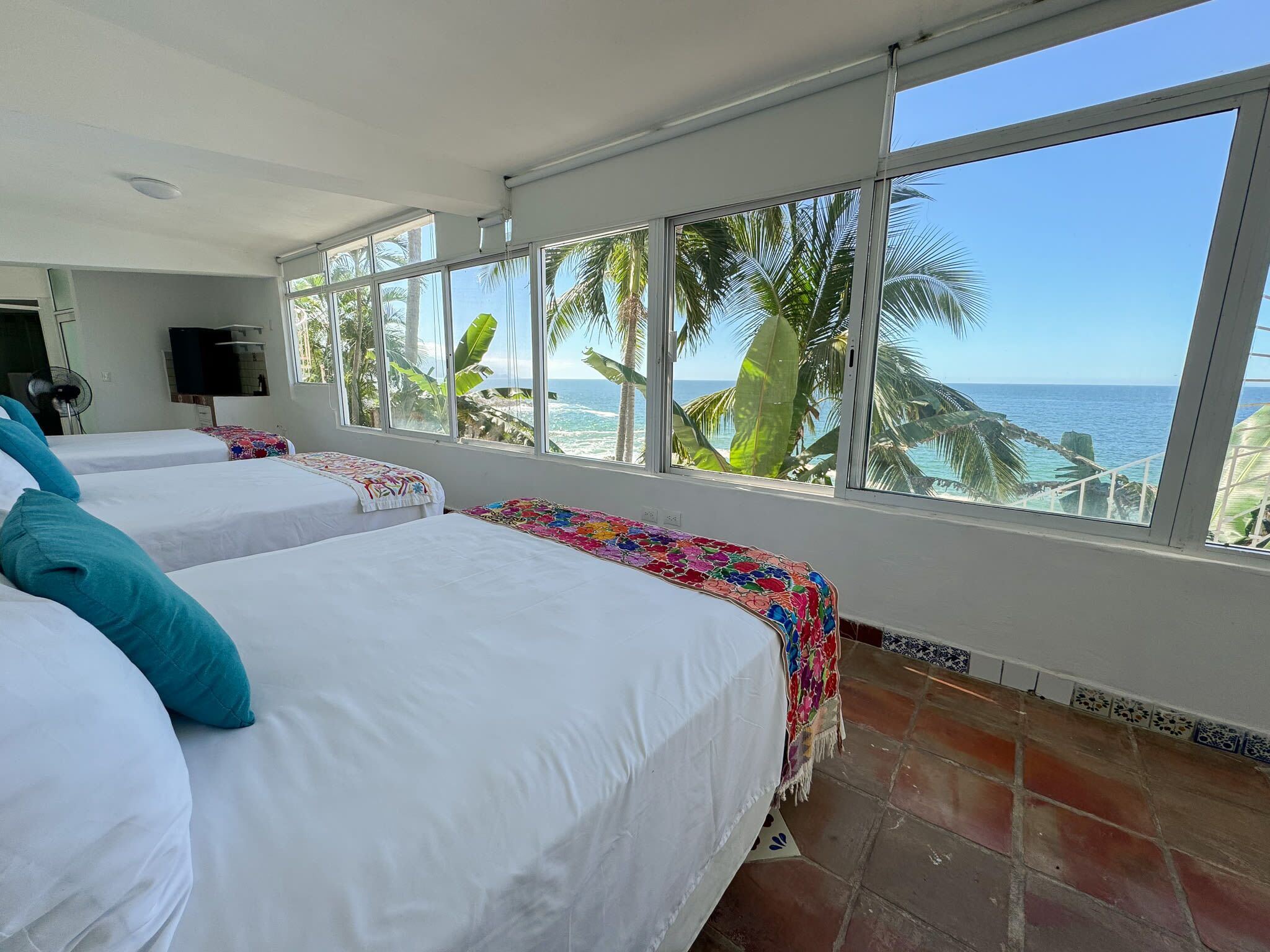 3 bedrooms, iron/ironing board, travel cot, WiFi