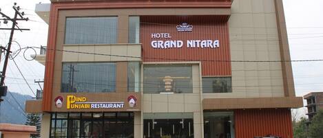 Façade de l’hébergement