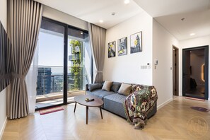 Superior Apartment | Living area - KN Apartment in Lumiere Riverside (Ho Chi Minh City)