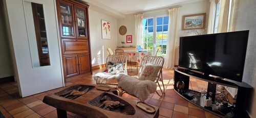 Jolie Maison de Plain-pied Avec Jardin Clos à Concarneau, Proche Commodités