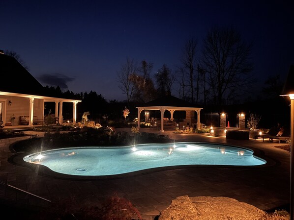 Beheizter Pool