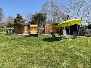 Property grounds - Ferienhaus Muschel mit Garten an der Nordsee (Dornum)