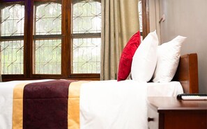 Chambre Deluxe | Espace de travail pour ordinateur portable, Wi-Fi gratuit, draps fournis