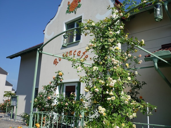 Fassade der Unterkunft