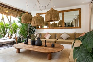 Interior - Peaceful 3BR \ Pvt. Pool + Floaties \ 10min Beach (Badung)