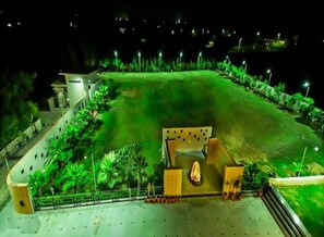 Voorkant van accommodatie