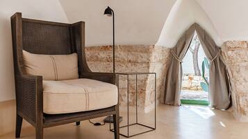 Superior suite, 1 kingsize bed | Luxe beddengoed, donsdekens, bedden met traagschuimmatrassen