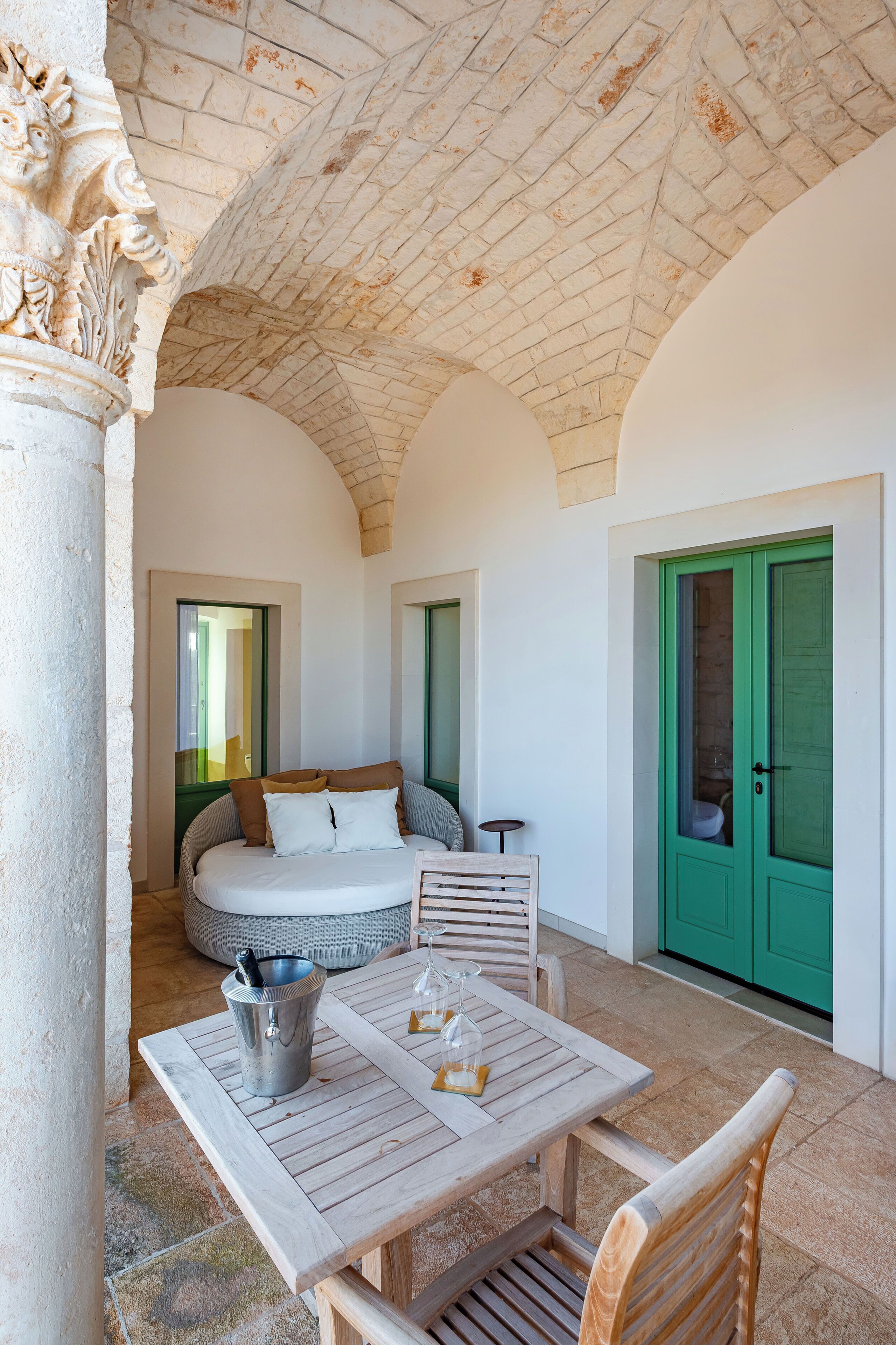 Panorama suite, 1 kingsize bed | Terras