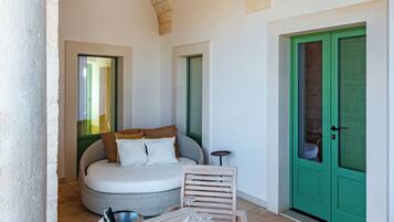 Panorama suite, 1 kingsize bed | Terras