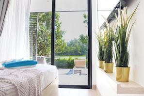 Family Apartment, Patio, Partial Sea View