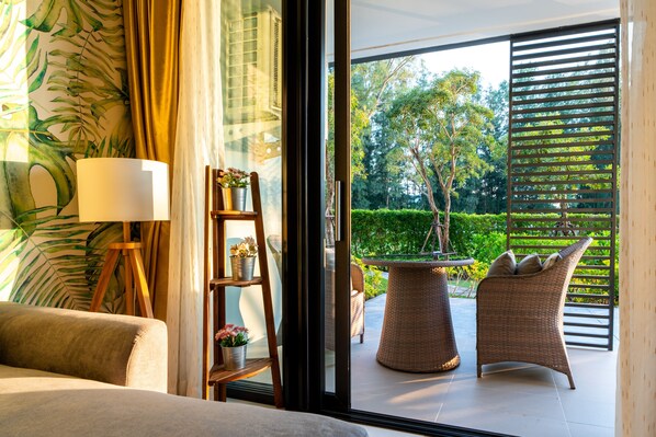 Superior Apartment, Patio, Sea View | Terrace/patio