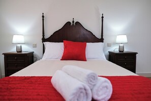 2 makuuhuonetta, silitysrauta/-lauta, vauvan matkasänky, ilmainen Wi-Fi