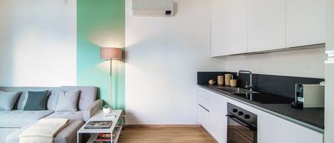 1 chambre, literie de qualité supérieure, couette en duvet d'oie