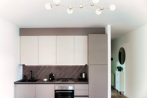 Leilighet, utsikt mot innsjø (Agastache) | 1 soverom, sengetøy av topp kvalitet, dundyner og strykejern/-brett