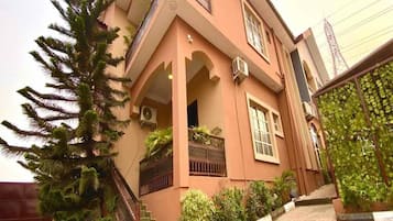 Fassade der Unterkunft