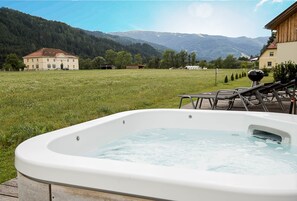 Idromassaggio all'aperto
