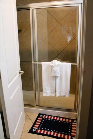 Shower - Bayfront Condos Condo 209 (Rockport)