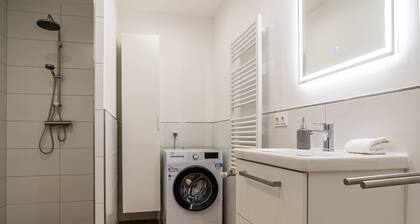 Ebenerdige, moderne Ferienwohnung mit viel Platz für die ganze Familie.
