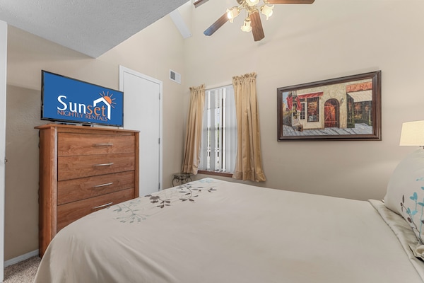 2 bedrooms, iron/ironing board, WiFi (free), bed sheets