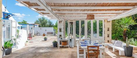 Opções para refeição ao ar livre