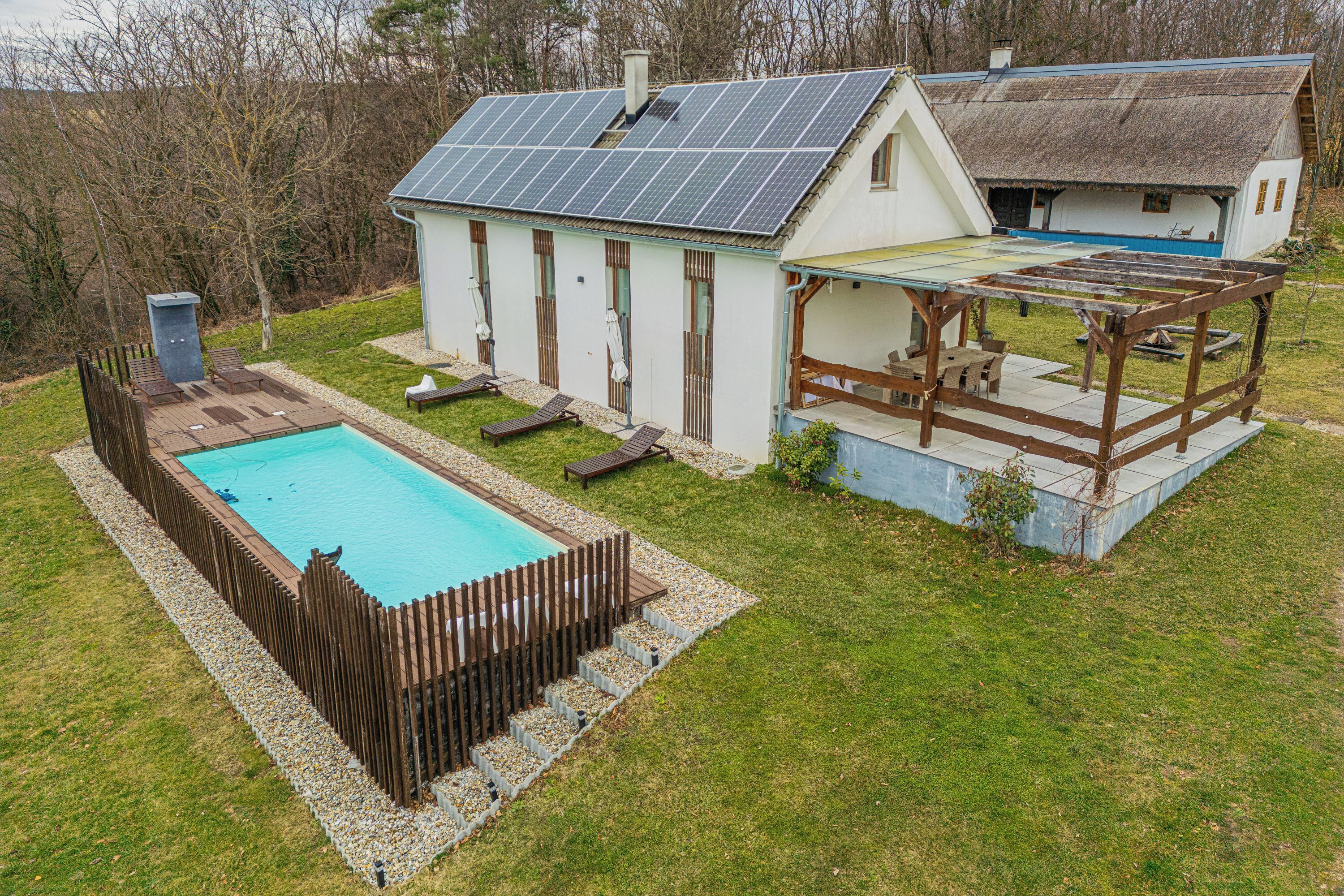 Seasonal outdoor pool