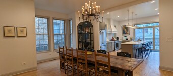 Spacious home w Chef’s Kitchen, Natural Light, Open Floor Plan, Ideal for Groups